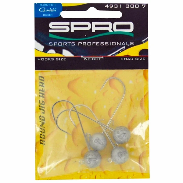 Spro Round Jigheads - Hook Size 2 2 Spro Round Jigheads - Hook Size 2 - Image 2
