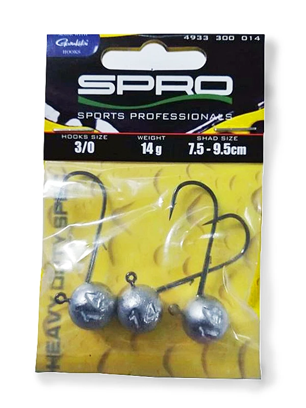 Spro Round Jigheads HD - Hook Size 5/0 2 Spro Round Jigheads HD - Hook Size 5/0 - Image 2