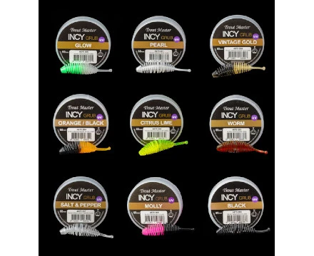 Spro Trout Master Incy Grub 1 Spro Trout Master Incy Grub