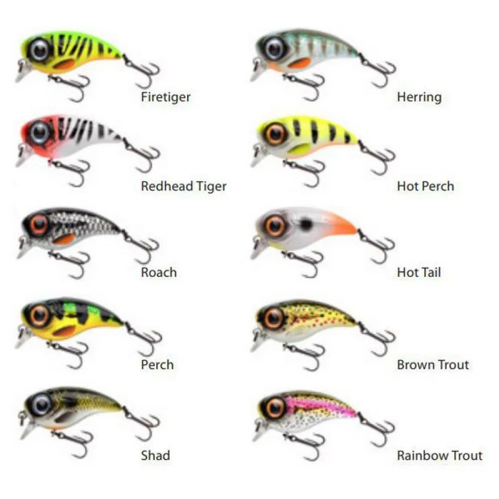 Spro Fat Iris Floating Crankbait 40 Mm 5.4g 2 Spro Fat Iris Floating Crankbait 40 Mm 5.4g - Image 2