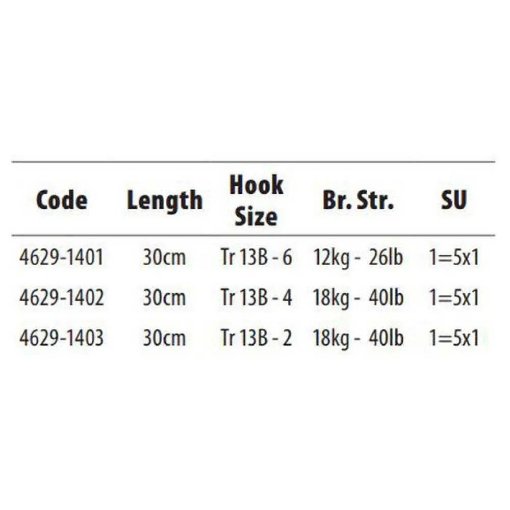 Spro HD Baitf 1XTR Leader 30 Cm 3 Spro HD Baitf 1XTR Leader 30 Cm - Image 3