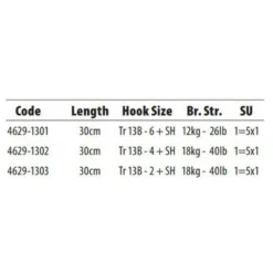 Spro HD Baitf 1XTR SH Tied Hook 30 Cm -Spro spro hd baitf 1xtr sh tied hook 30 cm 2