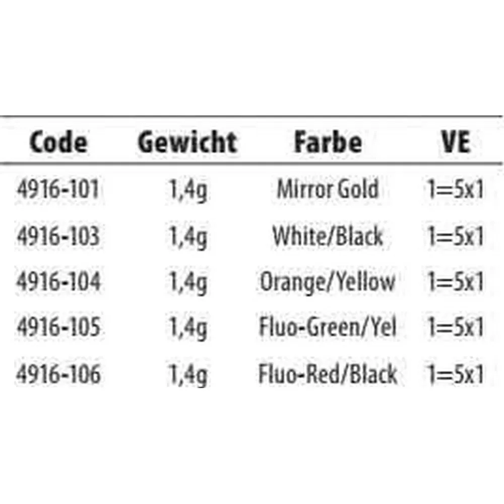 Spro Leaf Spoon 1.4g 3 Spro Leaf Spoon 1.4g - Image 3