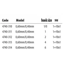 Spro Salt Metal Boom Tied Hook -Spro spro salt metal boom tied hook 2