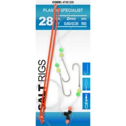 Spro Salt Plastic Specialist Tied Hook