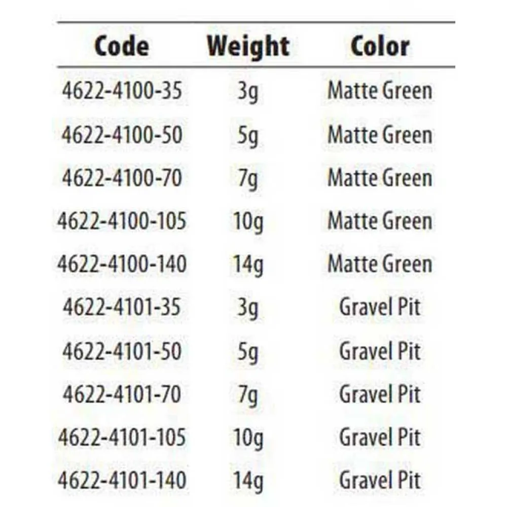 Spro Tungsten Bullet GP Lead 2 Spro Tungsten Bullet GP Lead - Image 2